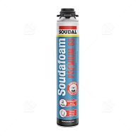 Пена профессиональная Soudal Soudafoam PREMIUM 65 820 мл. выход 65 л.