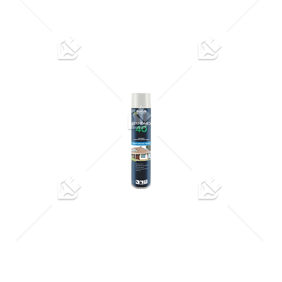 Пена стандартная Bostik Standard 40 500 мл. выход 40 л.