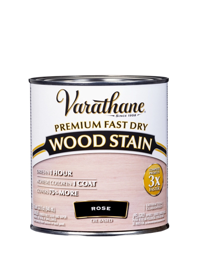 Масло тонирующее быстросохнущее Varathane Fast Dry Wood Stain лепесток розы  0,236 л.