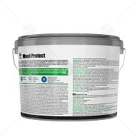 Пропитка декоративная для защиты древесины Dufa Wood Protect махагон 9 л