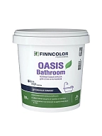 Краска для влаж. помещений OASIS BATHROOM A п/мат 0,9л