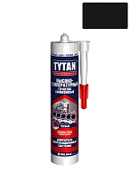 Герметик силиконовый высокотемпературный Tytan Professional черный 280 мл 