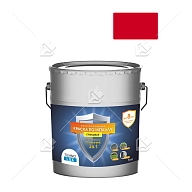 Грунт-эмаль 3 в 1 Технолюкс гладкая красная 5 кг