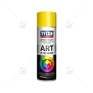 Краска универсальная аэрозольная акриловая Tytan Professional Art of the colour RAL 1018 желтая 400 мл.