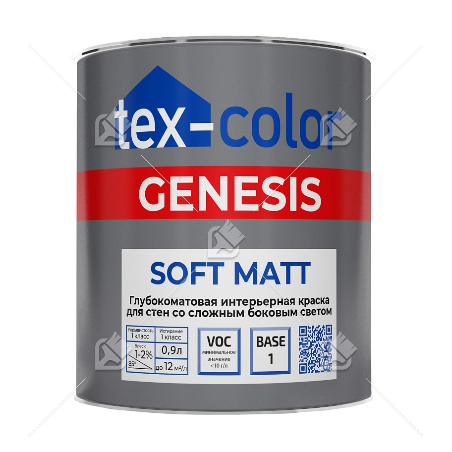 "Tex-Сolor" ВД краска Genesis Soft Matt база1 0,9л