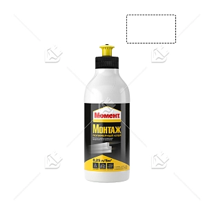 Клей монтажный универсальный полимерный Момент Монтаж 0,25 л.