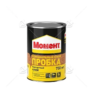 Клей для пробки контактный Момент Пробка 750 мл.