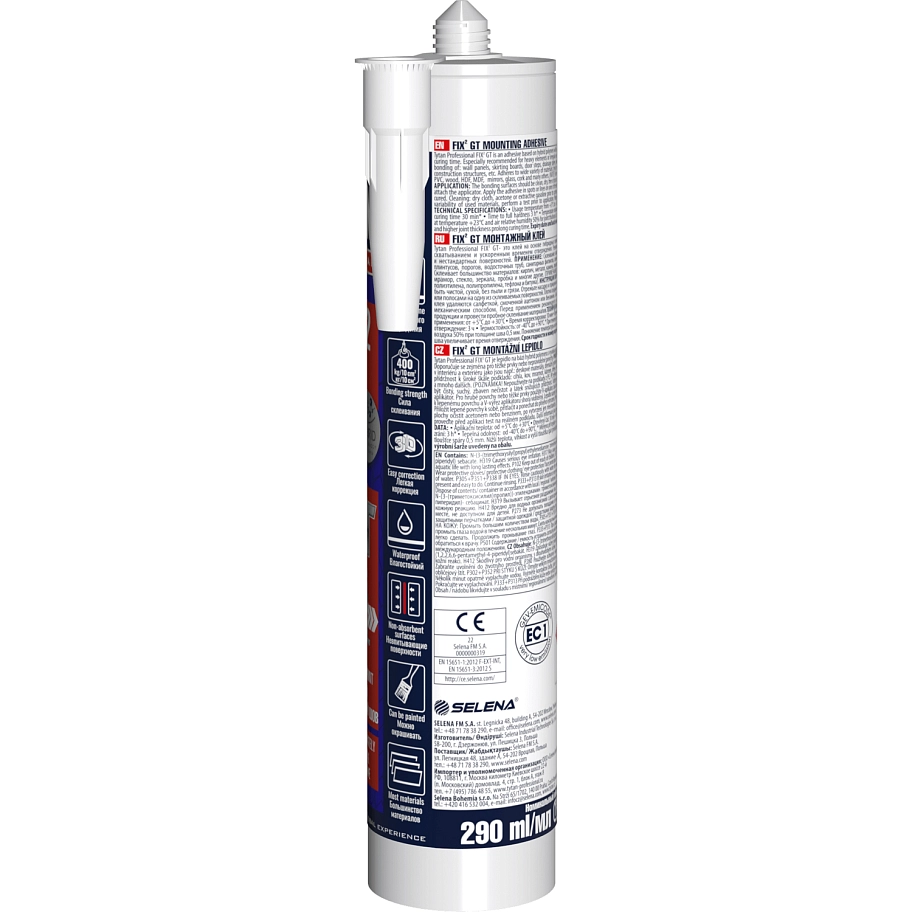 Клей монтажный Tytan Professional Fix² GT 290 мл