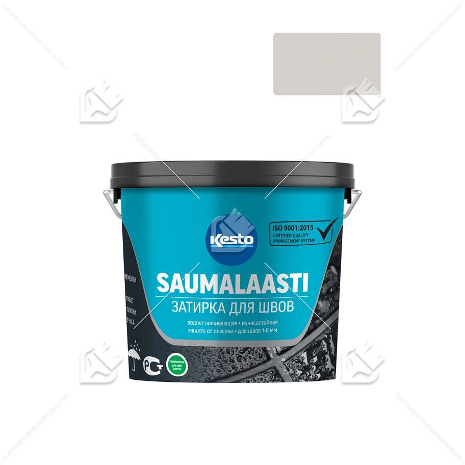 Затирка для швов Kesto Saumalaasti 43 светло-серая 3 кг