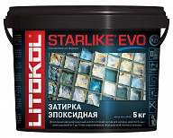 Затирка эпоксидная Litokol Starlike Evo S.205 травертино 5 кг.