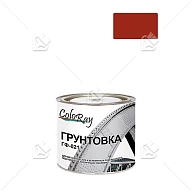 Грунт ГФ-021 по металлу и дереву Краски Черноземья красно-коричневый 3кг.