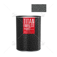 Эмаль для металлических поверхностей Ореол Титан молотковая серебристая 2,5 кг.