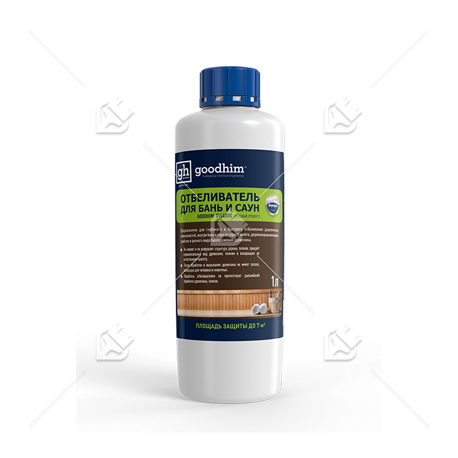 Состав отбеливающий для бань и саун Goodhim DW 400S 1 л