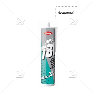 Герметик силиконовый Dow corning (DOWSIL) 781 бесцветный 310 мл.