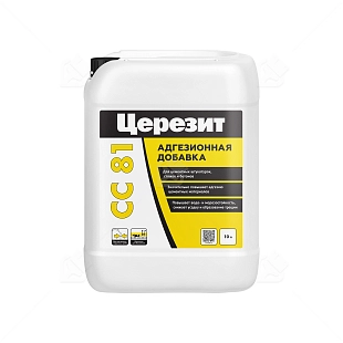 Добавка для цементных растворов адгезионная Церезит CC 81 10 л.