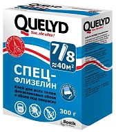 Клей для флизелиновых обоев Quelyd Спец-Флизелин 0,3 кг.