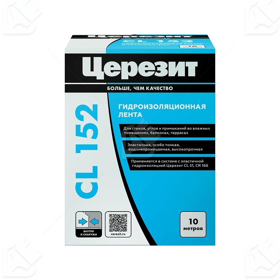 Лента гидроизоляционная Церезит CL 152 10 м