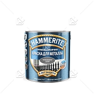 Краска для металлических поверхностей алкидная Hammerite молотковая RAL 7042 серая 2 л