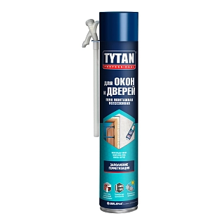 Пена стандартная Для окон и дверей TYTAN Professional всесезонная 750 мл