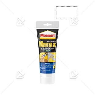Клей монтажный универсальный акриловый Момент Монтаж Экспресс МВ-50 125 г.