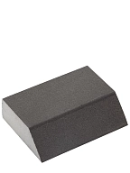 Губка шлифовальная четырехсторонняя угловая 100х68х42х26мм, Р80 Зубр "Мастер"